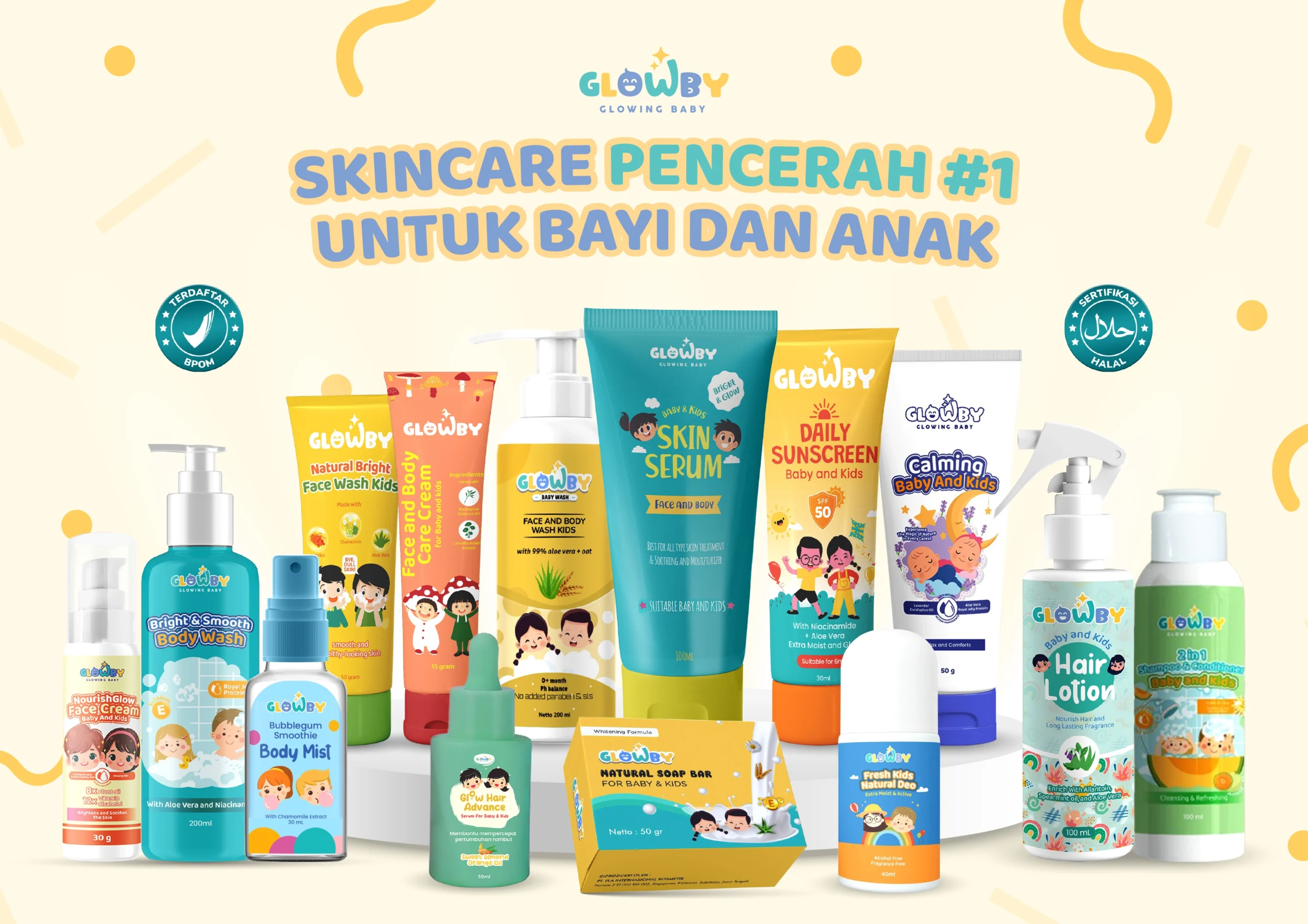 Rangkaian Lengkap Skincare Glowby BPOM dan Halal